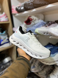 On cloud tilt white black