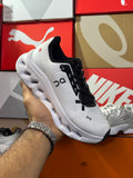 On cloud tilt white black