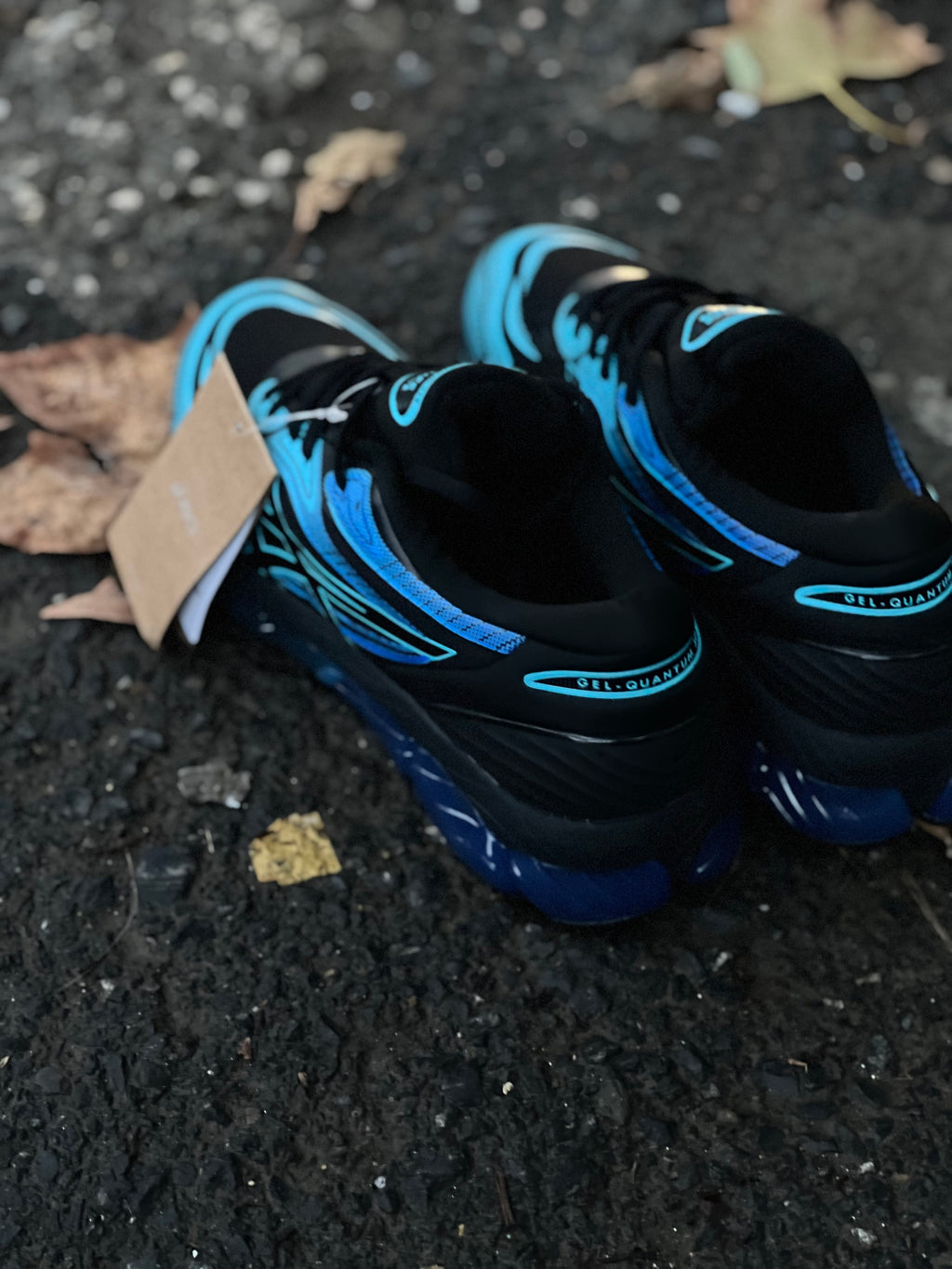 NO STOCK ❌❌Asics quantum 360 black blue