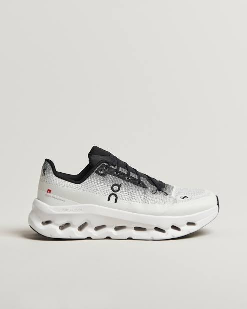 On cloud white black