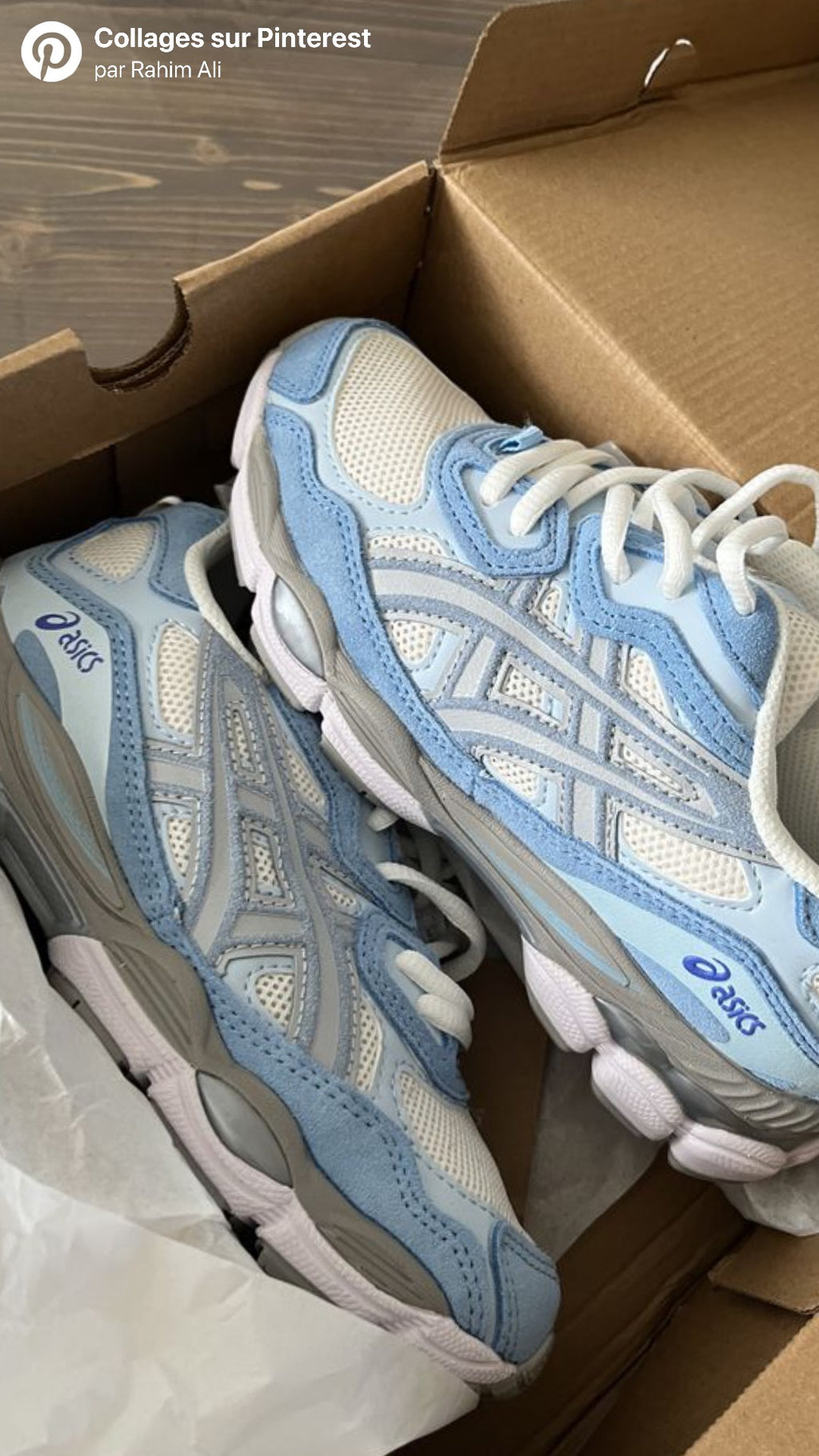 ASICS NYC BLEU CADET BEST QUALITY