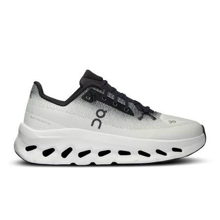 On cloud white black