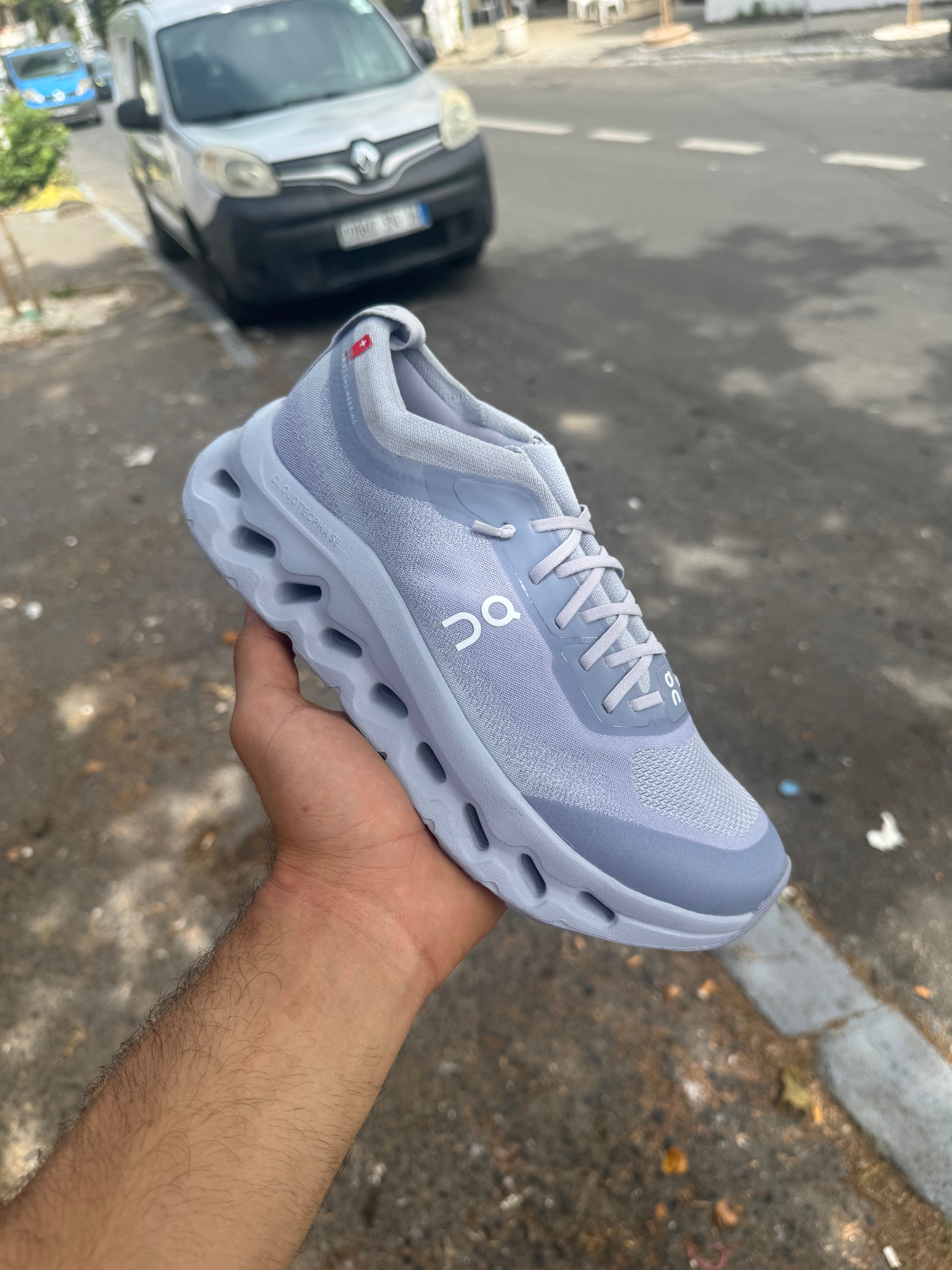 On cloud moon