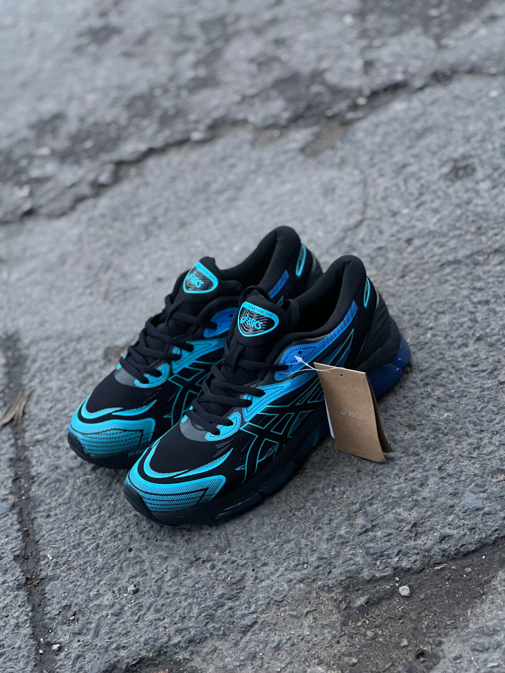 NO STOCK ❌❌Asics quantum 360 black blue
