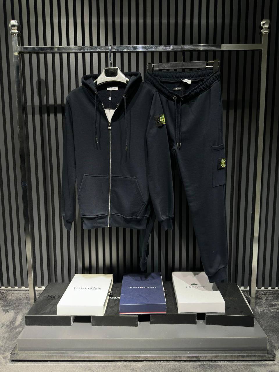 STONE ISLAND TRACKSUIT NAVY